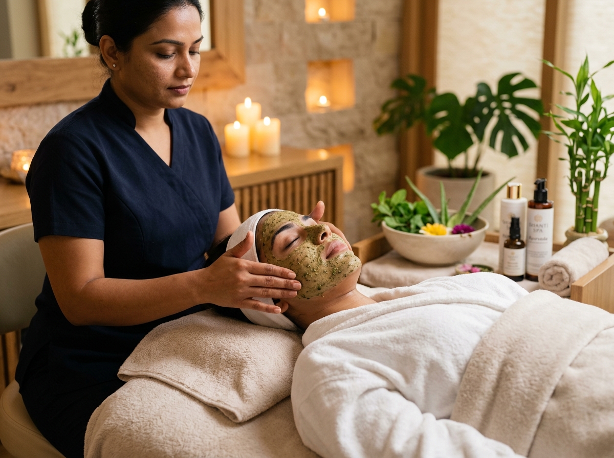 Exotica facial skin treatment skincare